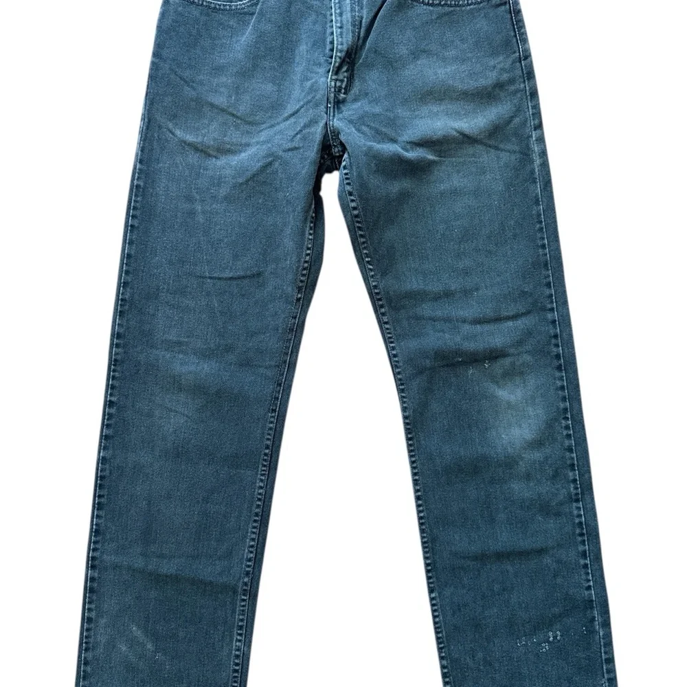 Vintage 505 Levi’s Men’s Black Faded Jeans Early‎ 2000’s Size 33x34 Grunge Skate